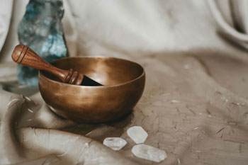 Bowl and stones